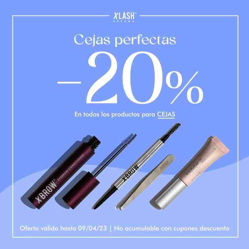 Leer ¡Descuento del 20% en productos Xbrow para unas cejas perfectas!