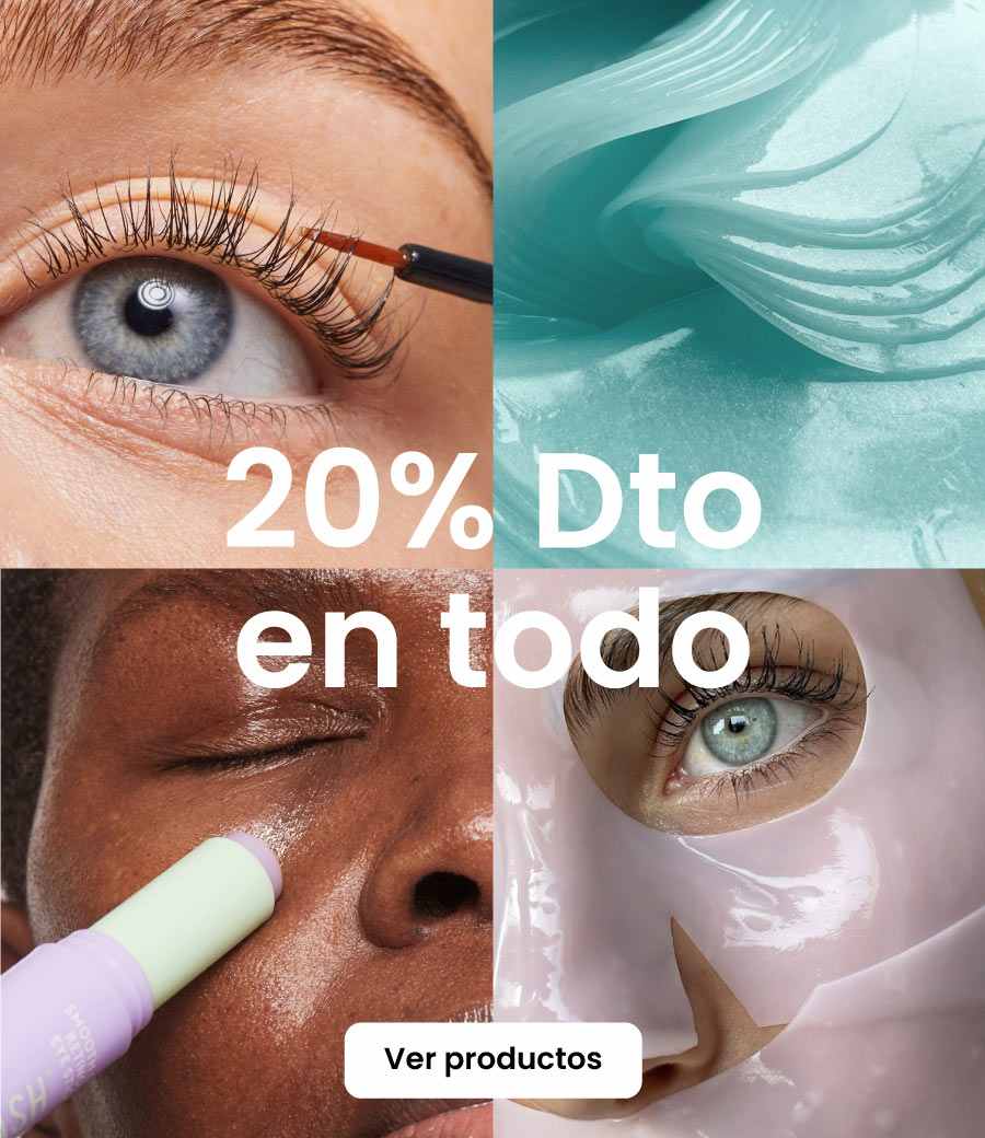 20% en todos los productos
