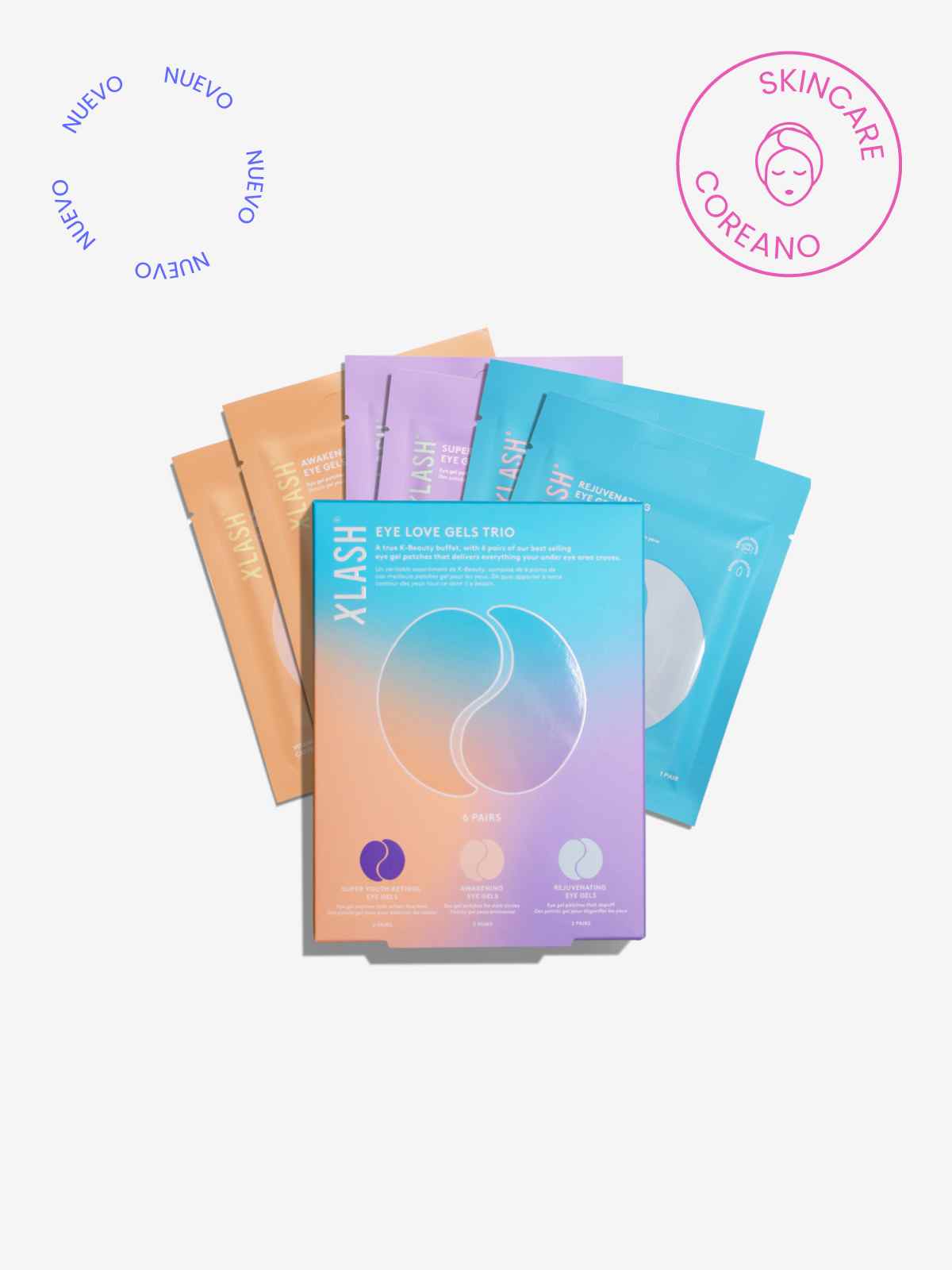 Trío de Parches Eye Love