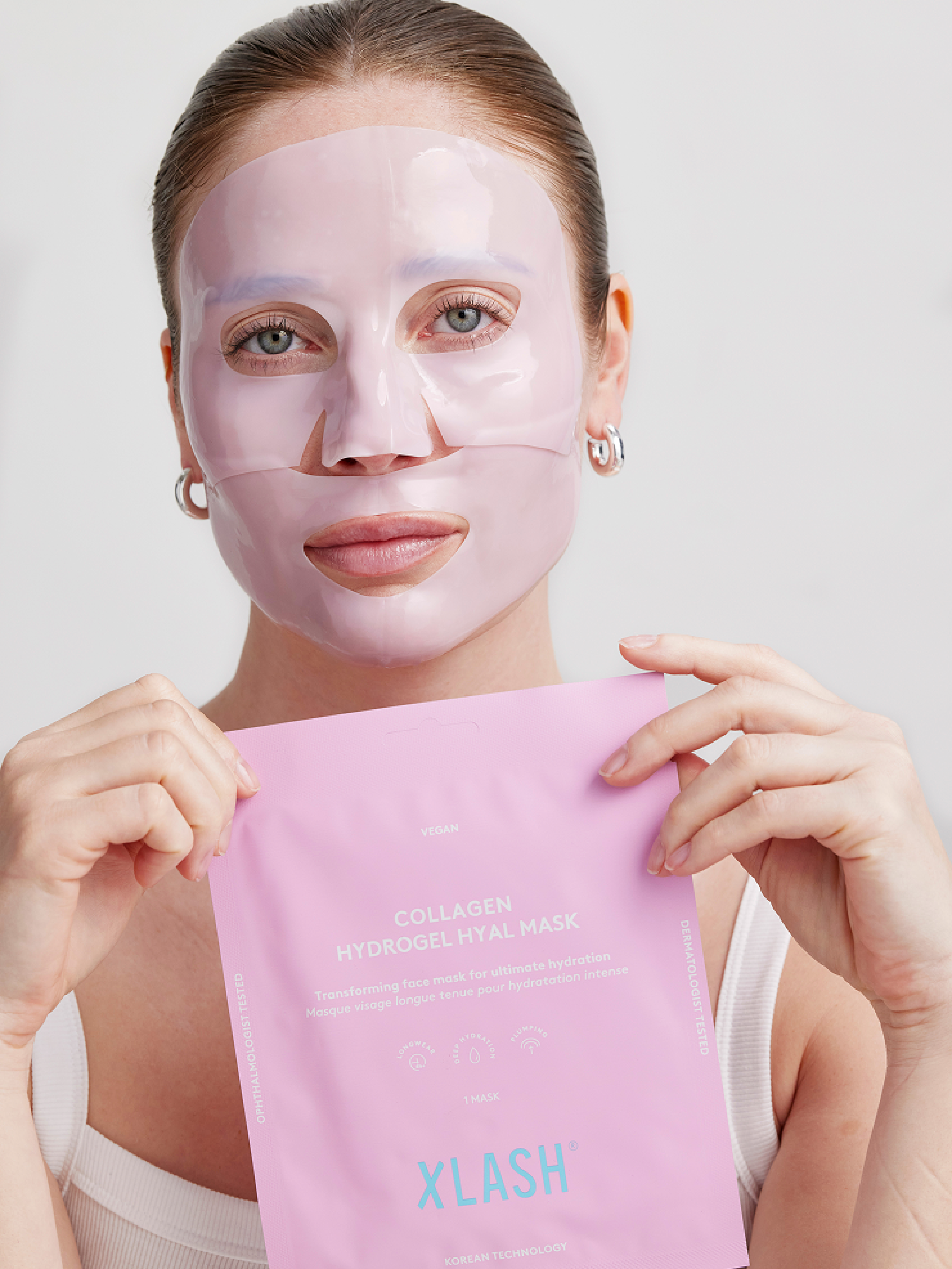 Máscara Facial Hidrogel Collagen - Xlash