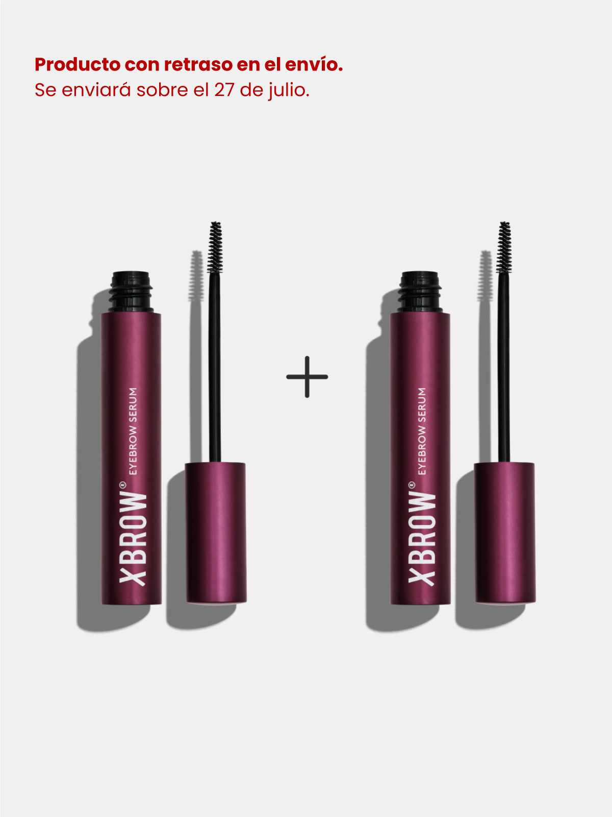 PACK 2x Xbrow 3ml Serum de Cejas