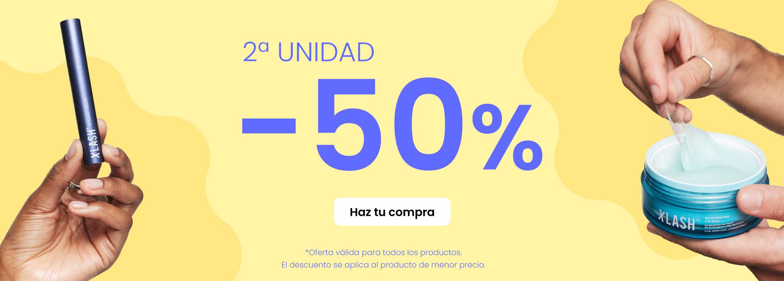 2ª unidad al -50% Dto.
